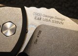 Zero Tolerance Les George Titanium KVT Folding Knife (0900) Drop Point Custom - 7 of 25