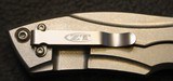 Zero Tolerance Les George Titanium KVT Folding Knife (0900) Drop Point Custom - 8 of 25
