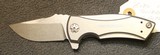 Zero Tolerance Les George Titanium KVT Folding Knife (0900) Drop Point Custom