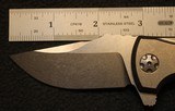 Zero Tolerance Les George Titanium KVT Folding Knife (0900) Drop Point Custom - 3 of 25