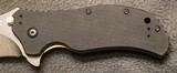 Zero Tolerance Ken Onion Design 0350BW Custom Knife 3.25" S30V Blackwashed Plain Blade - 4 of 25