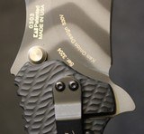 Zero Tolerance 0303 Assisted Opening Knife Black G-10 (3.75" Tiger Stripe) ZT Drop Point Custom - 13 of 25