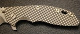 Rick Hinderer XM-18 Custom Knife with a 3.5” Spanto Blade Full Titanium Scale Golfballed by Chuck Rogers - 4 of 25