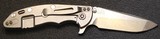 Rick Hinderer XM-18 Custom Knife with a 3.5” Spanto Blade Full Titanium Scale Golfballed by Chuck Rogers - 2 of 25
