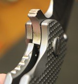 Rick Hinderer XM-18 Custom Knife with a 3.5” Spanto Blade Full Titanium Scale Golfballed by Chuck Rogers - 13 of 25