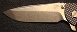 Rick Hinderer XM-18 Custom Knife with a 3.5” Spanto Blade Full Titanium Scale Golfballed by Chuck Rogers - 3 of 25