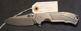 Rick Hinderer Knives MP-1 3.5" Flipper, S35VN Sheepsfoot Blade, Full Titanium Custom Knife - 1 of 25