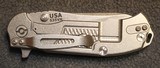 Rick Hinderer Knives MP-1 3.5" Flipper, S35VN Sheepsfoot Blade, Full Titanium Custom Knife - 23 of 25