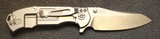 Rick Hinderer Knives MP-1 3.5" Flipper, S35VN Sheepsfoot Blade, Full Titanium Custom Knife - 2 of 25