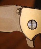 Rick Hinderer Knives XM-24 Custom Spearpoint Flipper Full Polished Titanium Knife - 11 of 25