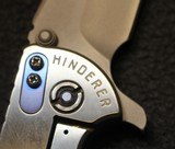 Rick Hinderer Knives XM-24 Custom Spearpoint Flipper Full Polished Titanium Knife - 7 of 25