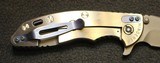 Rick Hinderer Knives XM-24 Custom Spearpoint Flipper Full Polished Titanium Knife - 6 of 25