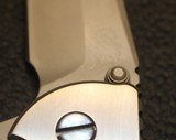 Rick Hinderer Knives XM-24 Custom Spearpoint Flipper Full Polished Titanium Knife - 8 of 25