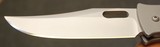 Tom Mayo Large Covert Custom Folding Knife w Bowie Drop Point blade - 8 of 25