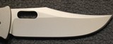 Tom Mayo Large Covert Custom Folding Knife w Bowie Drop Point blade - 5 of 25