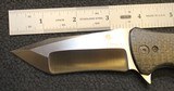 Kirby Lambert Snap MGT Flipper LSCF moon glow Custom Knife - 3 of 25