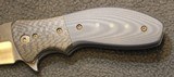 Kirby Lambert Snap MGT Flipper LSCF moon glow Custom Knife - 17 of 25