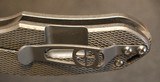 Curtiss Knives F3 Medium Flipper 3.25" Blade, Diamond Checker Handles Custom Folding Knife - 18 of 25