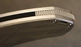 Curtiss Knives F3 Medium Flipper 3.25" Blade, Diamond Checker Handles Custom Folding Knife - 20 of 25