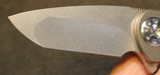 Curtiss Knives F3 Medium Flipper 3.25" Blade, Diamond Checker Handles Custom Folding Knife - 8 of 25
