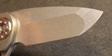 Curtiss Knives F3 Medium Flipper 3.25" Blade, Diamond Checker Handles Custom Folding Knife - 7 of 25