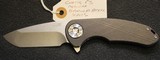 Curtiss Knives F3 Medium Flipper 3.25" Blade, Diamond Checker Handles Custom Folding Knife - 1 of 25