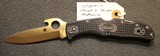 Spyderco Endura® 4 Black with Tactical Armorer Tool Exclusive Emerson Folding Knife