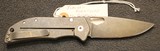 Jeremy Robertson El Patron Framelock Flipper Custom Knife - 2 of 25