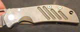 Jeremy Robertson El Patron Framelock Flipper Custom Knife - 15 of 25