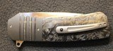 Herucus Blomerus Model LL15 Liner Lock Flipper Custom Knife - 22 of 25
