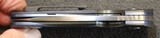 WF Steenkamp Custom Nomad Flipper 3.375" Blade, Carbon Fiber Handles Knife with Zirconium Bolsters - 21 of 25
