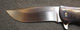 DB Fraley Custom Deluxe Torrent 4.0 Flipper Folding Knife - 3 of 25