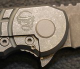 Jake Hoback Custom Kwaiback Monkey Edge Frag Pattern Folding Knife - 3 of 25