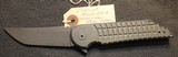 Jake Hoback Custom Kwaiback Monkey Edge Frag Pattern Folding Knife - 1 of 25