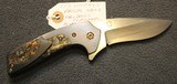 Les Voorhies Faisal Yamin Full Dress Claymore Flipper Damascus Custom Knife - 2 of 25