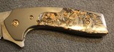 Les Voorhies Faisal Yamin Full Dress Claymore Flipper Damascus Custom Knife - 4 of 25