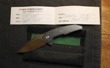 Andre van Heerden/Andre Thorburn Custom A6 Middie Flipper Knife by A2