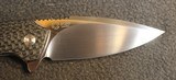 Andre van Heerden/Andre Thorburn Custom A6 Middie Flipper Knife by A2 - 6 of 25