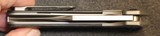 Pena Custom Knives X-Series Lanny's Clip Flipper Knife Marble CF/Ti (3.25" Stonewash) - 23 of 25