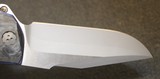 Allen Elishewitz Custom M2 Flipper Knife Black Pearl CF (3.75" S90V Core) - 17 of 25