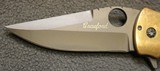 Custom Crawford Copperhead Kasper Flipper Knife Copper/G-10 (3.875" Black) - 3 of 25