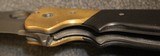 Custom Crawford Copperhead Kasper Flipper Knife Copper/G-10 (3.875" Black) - 10 of 25
