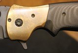 Custom Crawford Copperhead Kasper Flipper Knife Copper/G-10 (3.875" Black) - 11 of 25