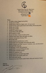 Matt Davis Full Custom 45acp on a Springfield Armory 1911 with documentation - 13 of 25