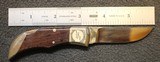 Leon Thompson One of a kind Custom Folding Lock Blade Knife, Vintage Collector - 2 of 25