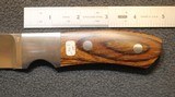 Custom Fixed Blade Knife with Sheath.RW logo. Unknown who that is - 7 of 25