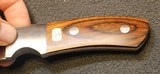 Custom Fixed Blade Knife with Sheath.RW logo. Unknown who that is - 18 of 25