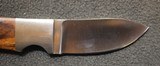 Custom Fixed Blade Knife with Sheath.RW logo. Unknown who that is - 8 of 25