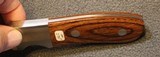 Custom Fixed Blade Knife with Sheath.RW logo. Unknown who that is - 17 of 25