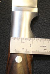 Custom Fixed Blade Knife with Sheath.RW logo. Unknown who that is - 23 of 25